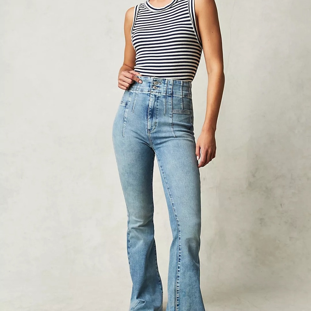 Free People! We The Free Jayde Jeans NWT! - Picture 2 of 3